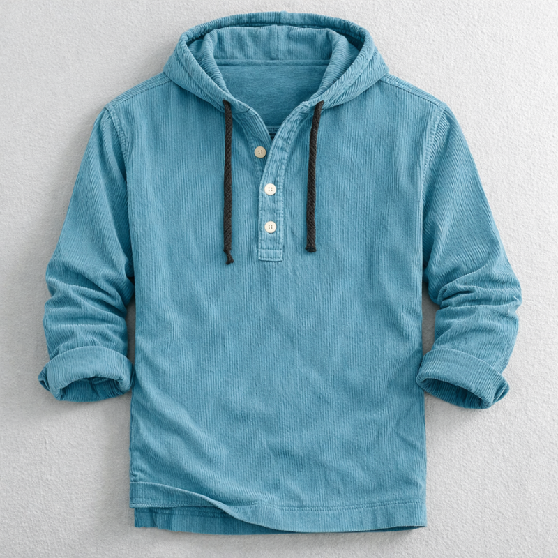 Carter Sudadera de Pana con Capucha
