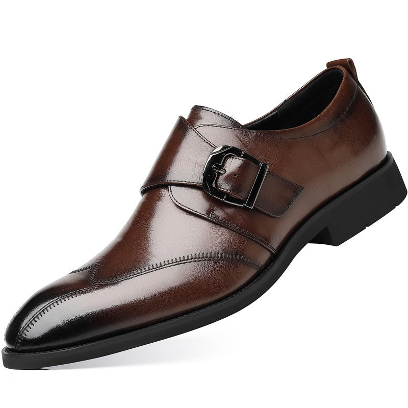 Lusso Italiana Mocasines de Cuero Genuino