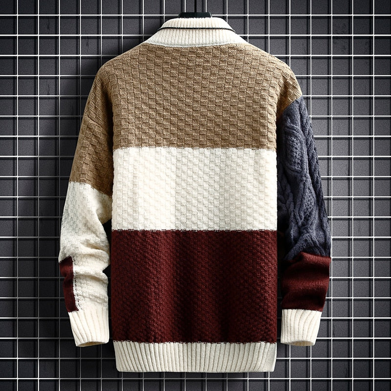 Suéter VelvetElite™ Shadow Stitch