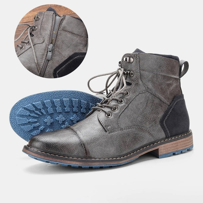 Jack Smith Botas de Cuero Genuino