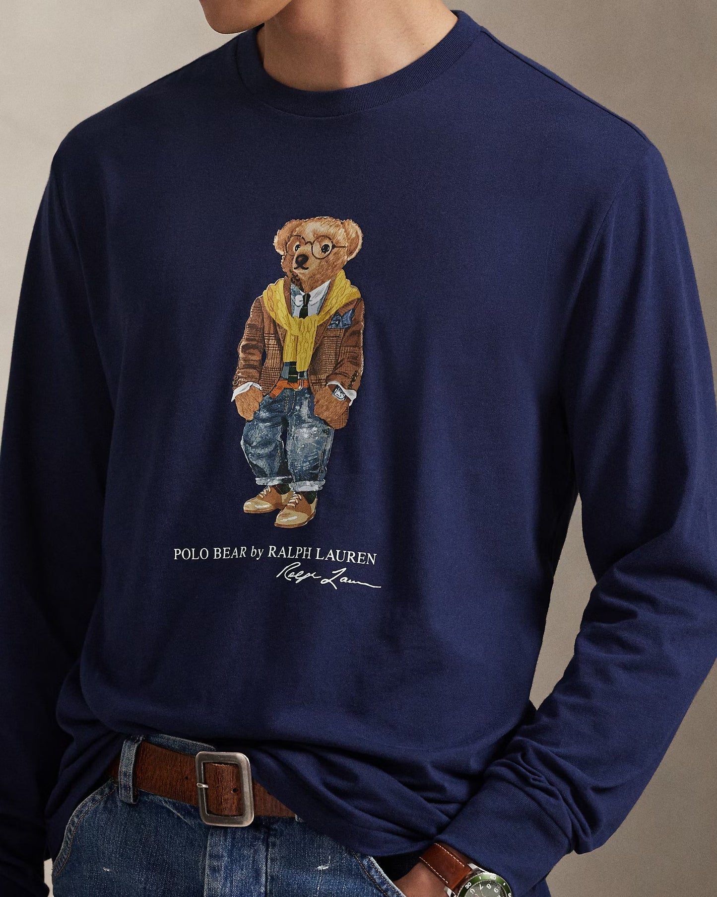 RL Polo Bear Jersey T-Camisa Corte Clásico