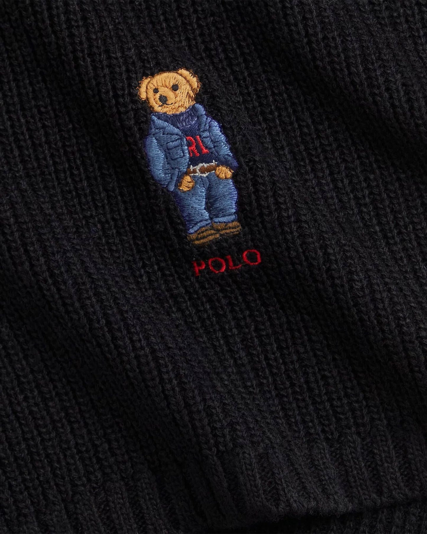 RL Polo Bear Bufanda de punto