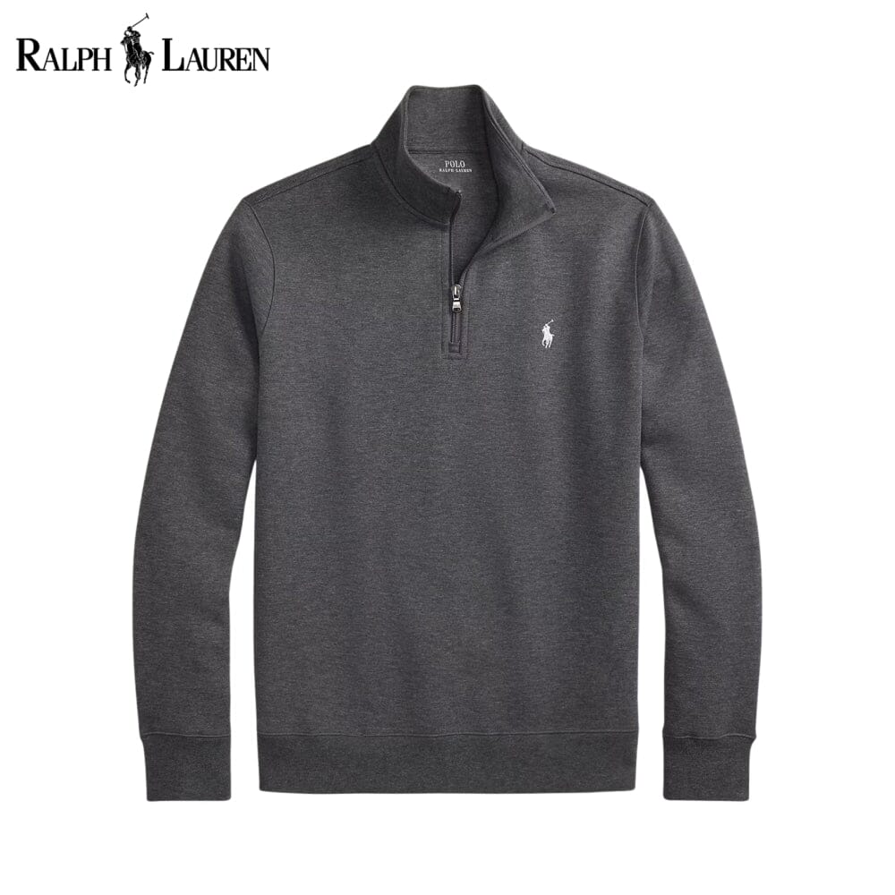 Suéter de cuello alto doble tejido RL