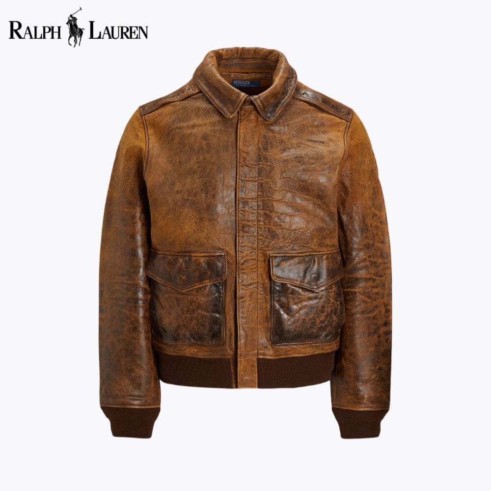 Chaqueta aviador de cuero RL