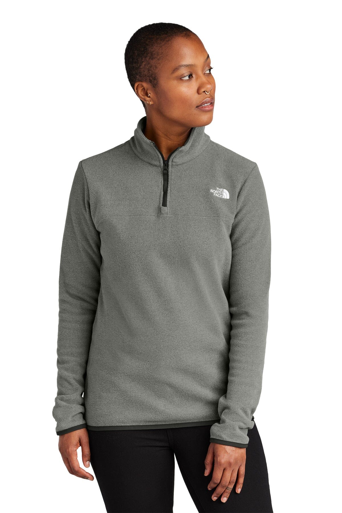 Forro polar TNF Mujer Glacier con cremallera de 1/4