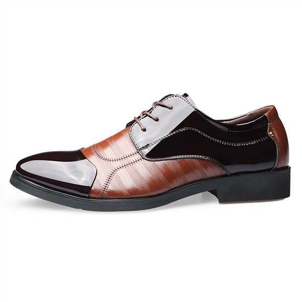 Oxford Patent Zapatos de Cuero