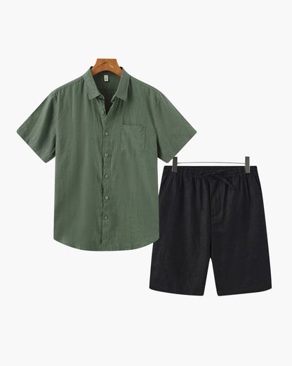 Conjunto de lino (con shorts)
