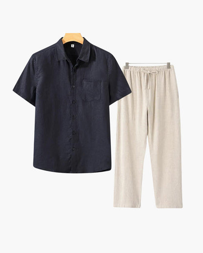Conjunto de Lino (Manga Corta)