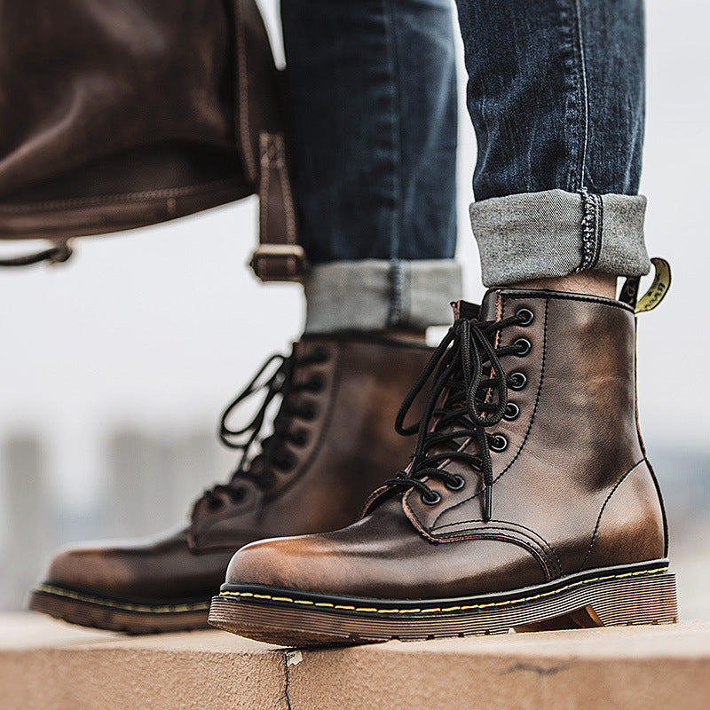 Botas Apollo de Cuero Genuino