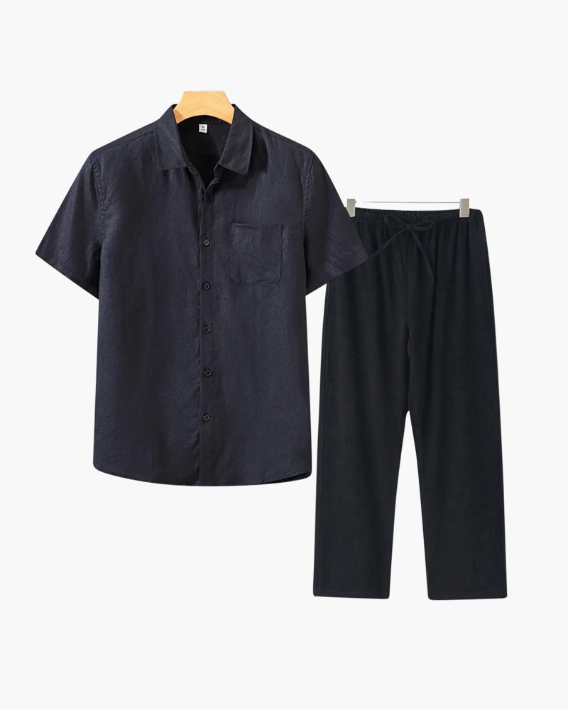 Conjunto de Lino (Manga Corta)