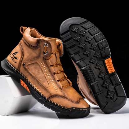 St. Moritz Zapatos de Cuero Caña Alta