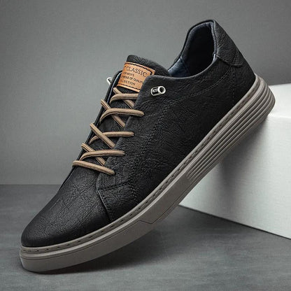 Zapatillas Lusso Passo de cuero genuino