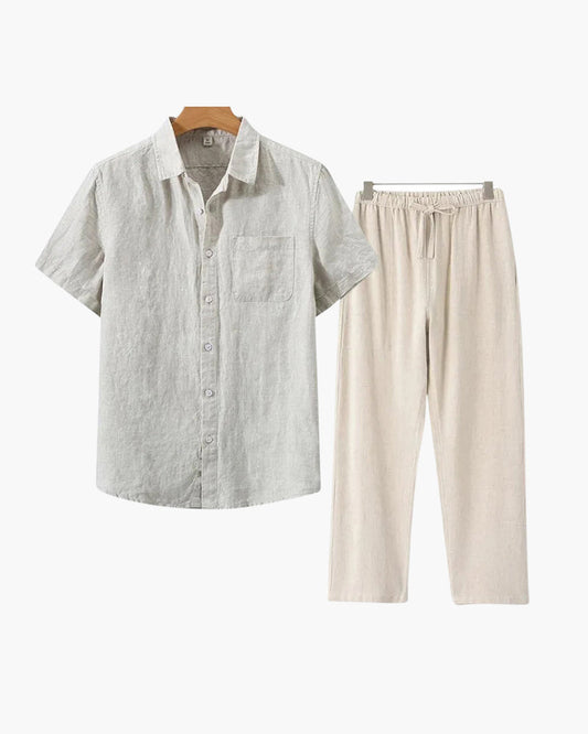 Conjunto de Lino (Manga Corta)