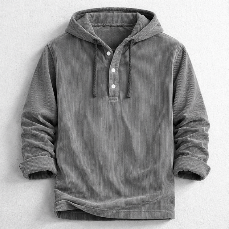 Carter Sudadera de Pana con Capucha