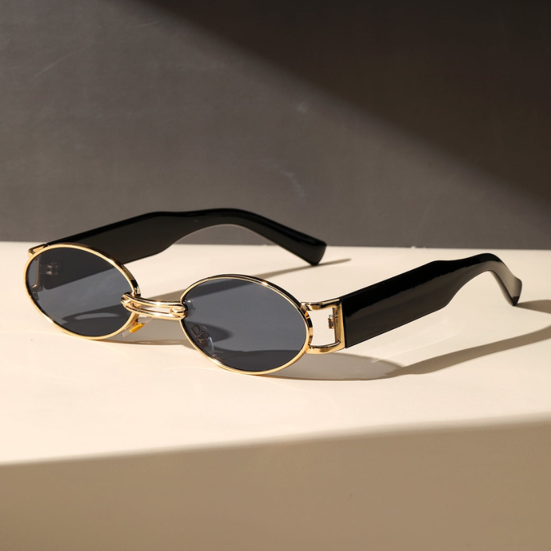 Golden Aura Lentes Retro
