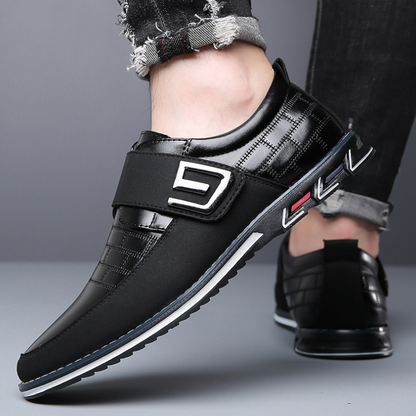 Maverick Zapatos de Cuero sin Cordones
