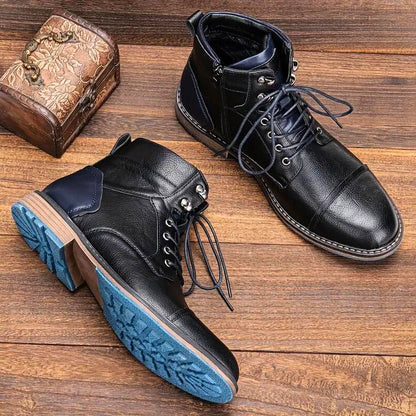 Jack Smith Botas de Cuero Genuino