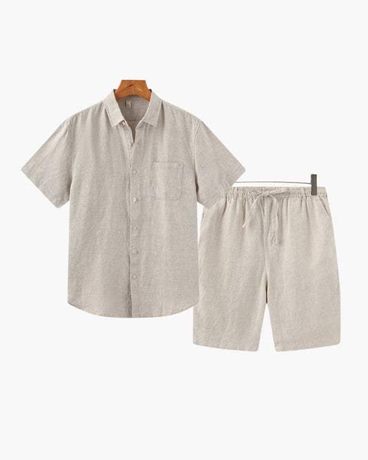 Conjunto de lino (con shorts)