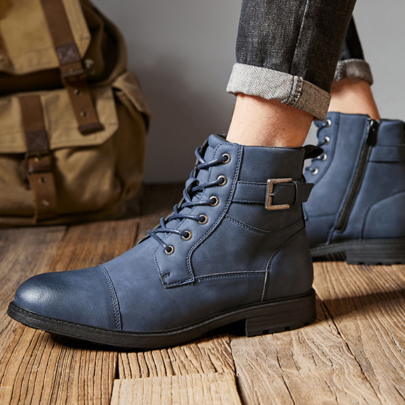 Botas de cuero genuino Bristol