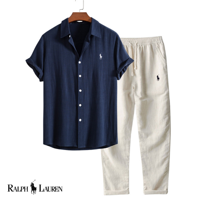 Conjunto de lino de verano RL™ para hombre