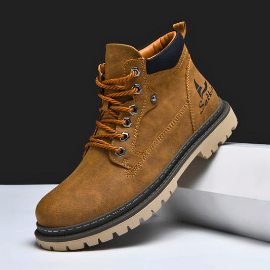 Outlander Botas de Cuero Genuino