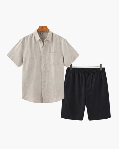 Conjunto de lino (con shorts)