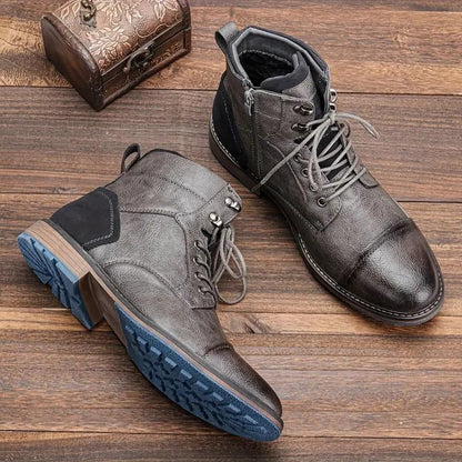 Jack Smith Botas de Cuero Genuino