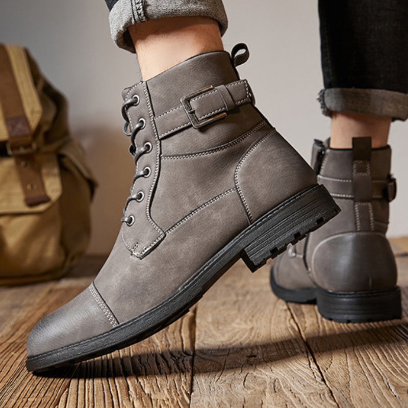 Botas de cuero genuino Bristol