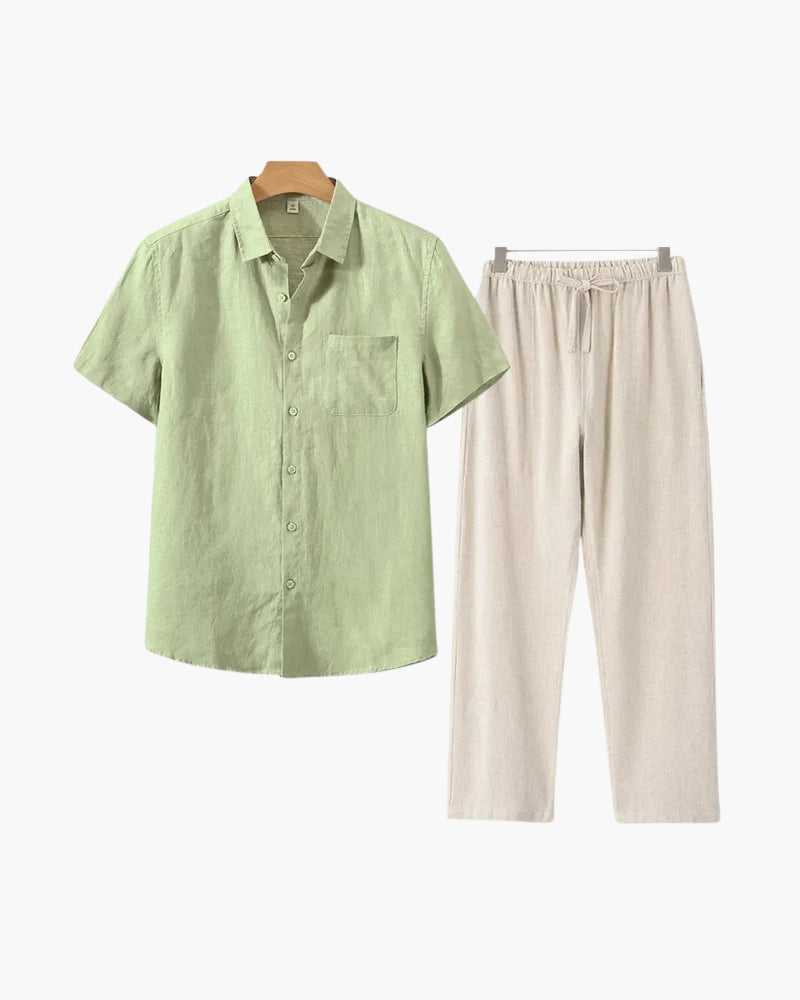 Conjunto de Lino (Manga Corta)