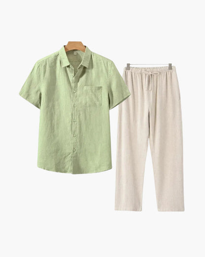 Conjunto de Lino (Manga Corta)