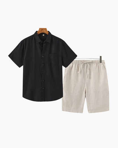 Conjunto de lino (con shorts)