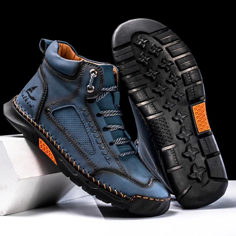St. Moritz Zapatos de Cuero Caña Alta