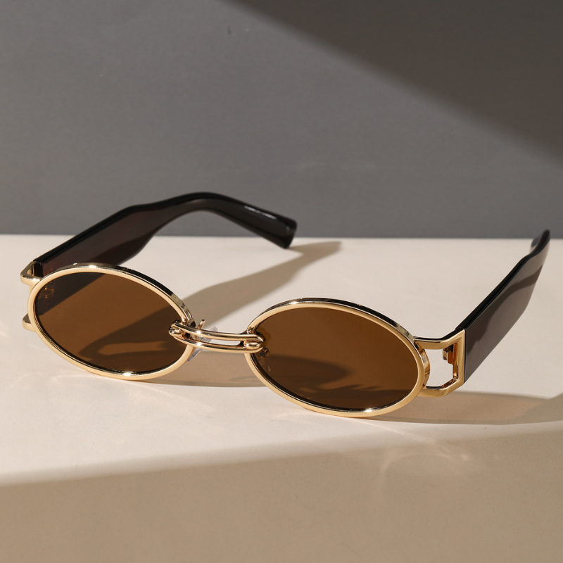Golden Aura Lentes Retro