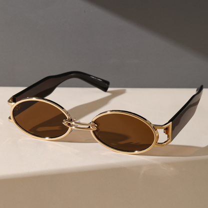 Golden Aura Lentes Retro