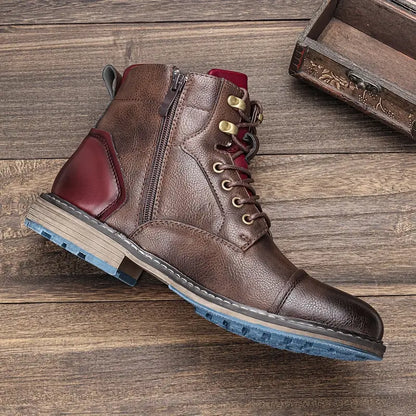 Jack Smith Botas de Cuero Genuino