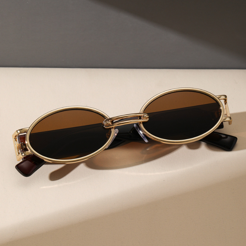 Golden Aura Lentes Retro