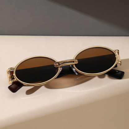 Golden Aura Lentes Retro