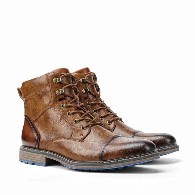 Jack Smith Botas de Cuero Genuino
