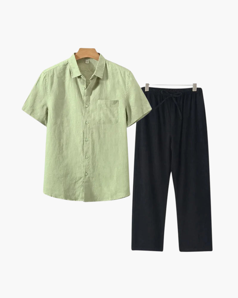 Conjunto de Lino (Manga Corta)