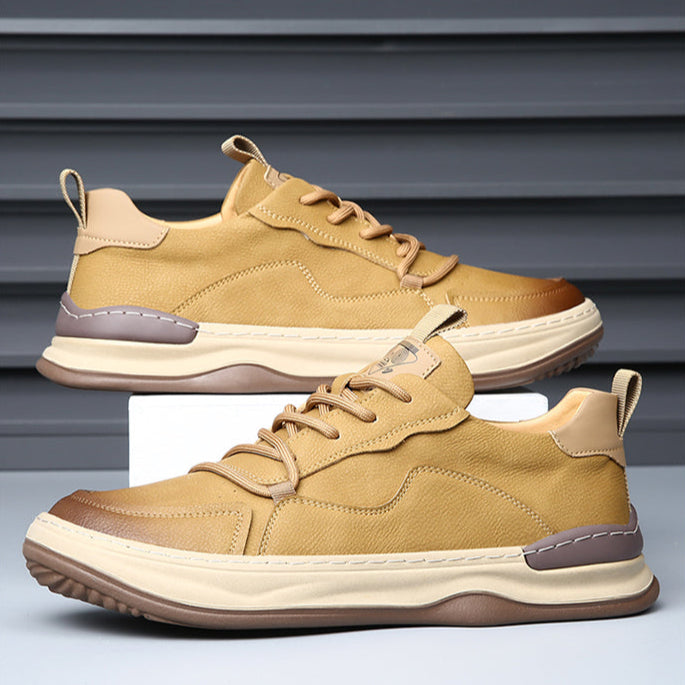 Luca Italiana Tenis de Cuero