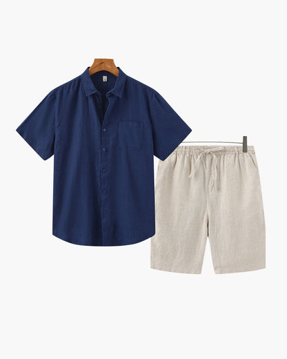 Conjunto de lino (con shorts)