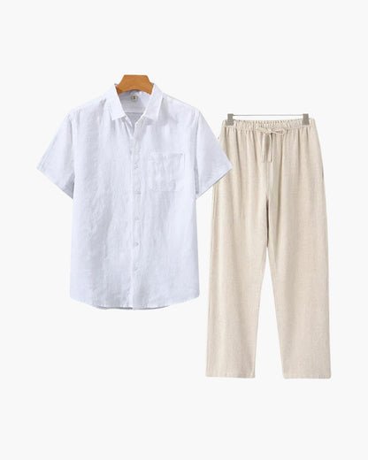Conjunto de Lino (Manga Corta)
