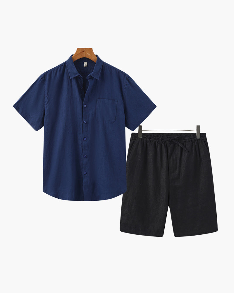 Conjunto de lino (con shorts)