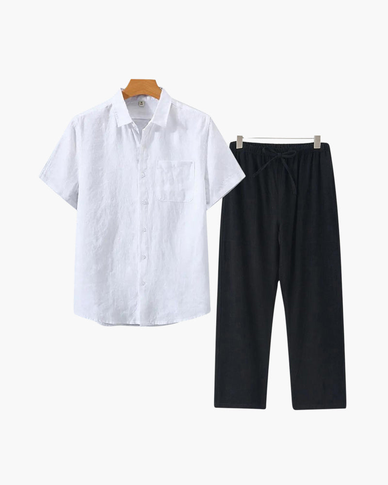 Conjunto de Lino (Manga Corta)
