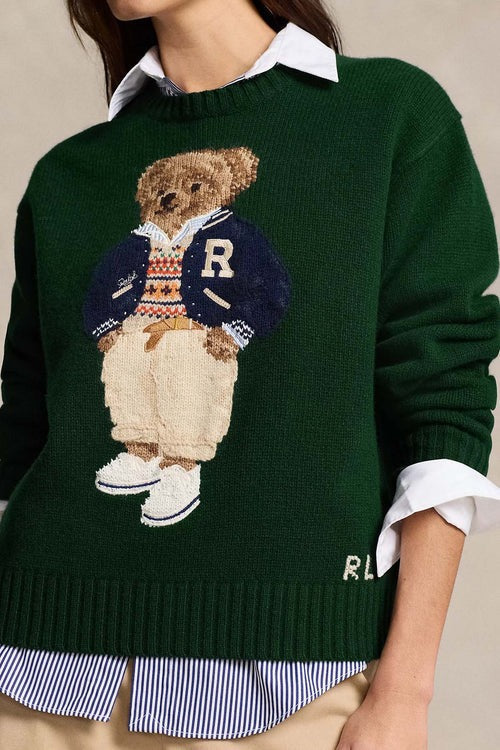 RL Suéter | Polo Bear Green