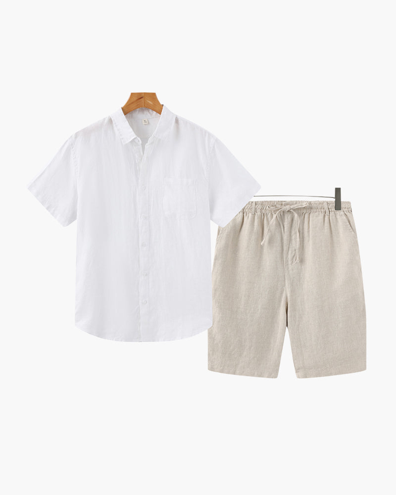 Conjunto de lino (con shorts)