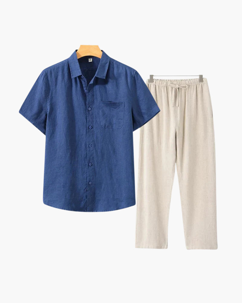 Conjunto de Lino (Manga Corta)