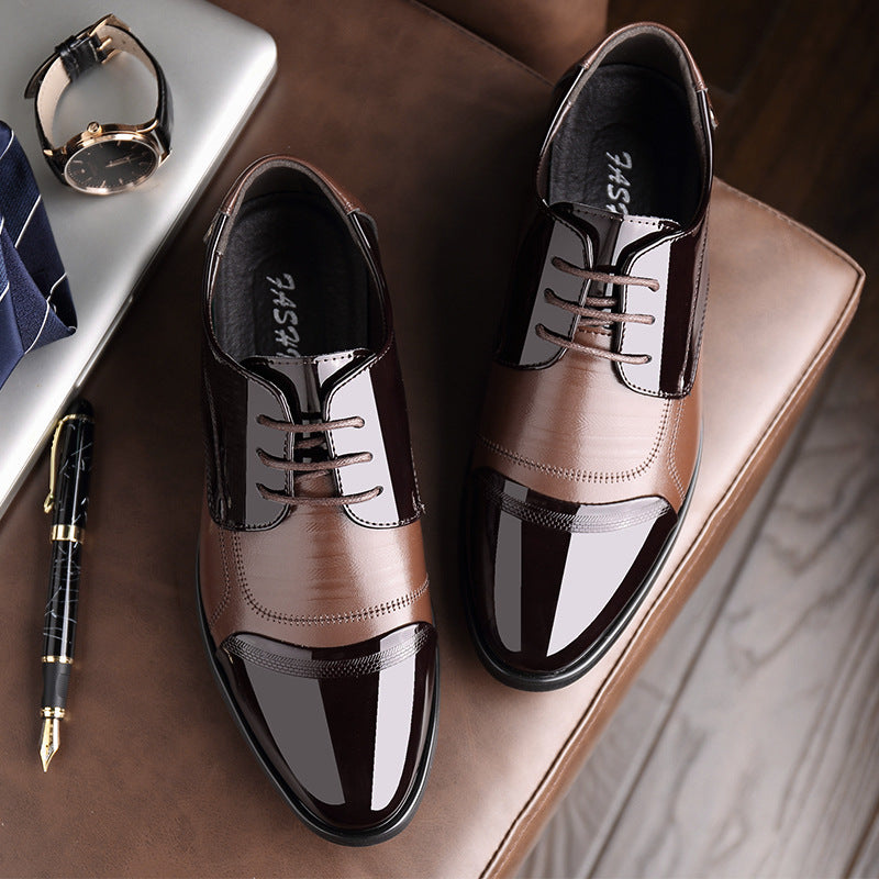 Oxford Patent Zapatos de Cuero
