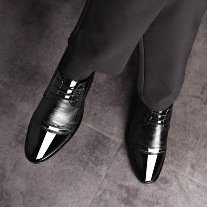 Oxford Patent Zapatos de Cuero