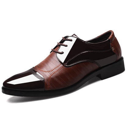Oxford Patent Zapatos de Cuero